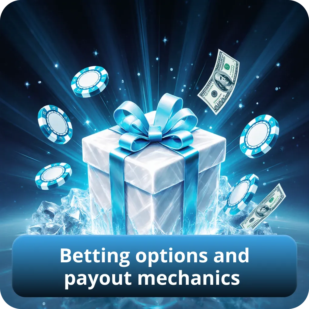Betting options and payout mechanics
