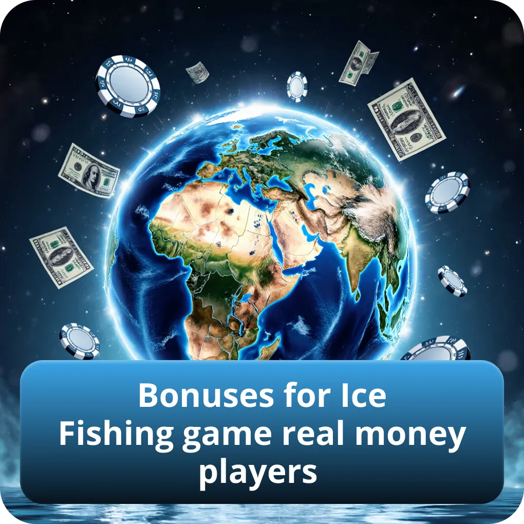 Bonuses for Ice Fishing game real money players