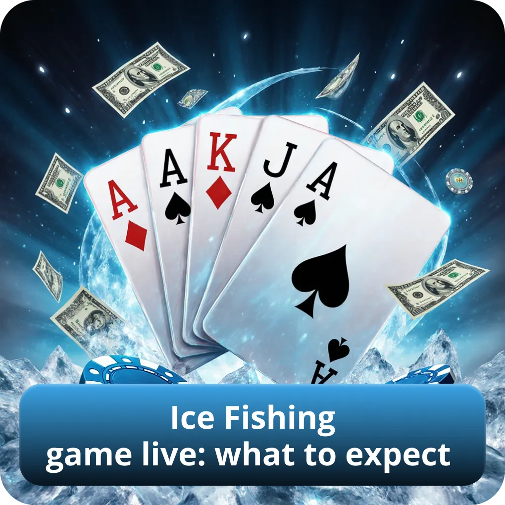 Ice Fishing game live: what to expect