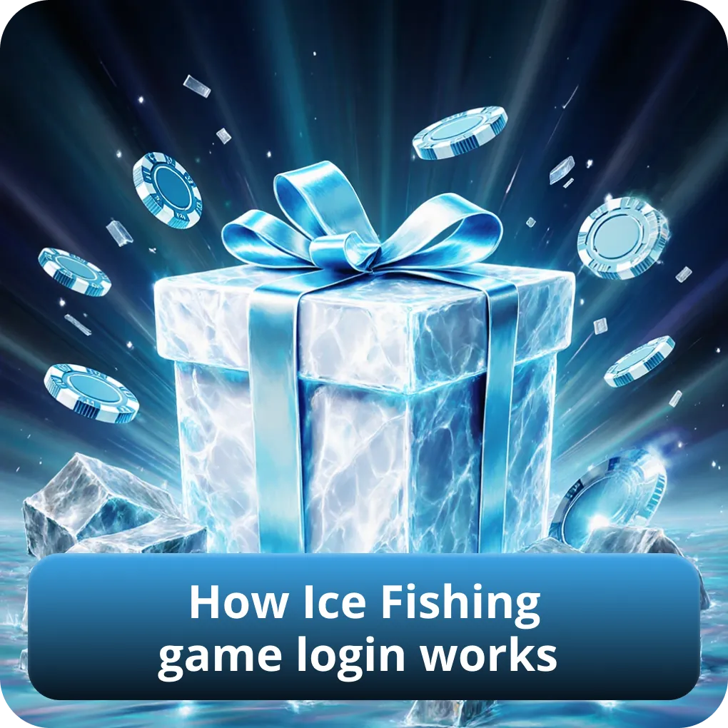 How Ice Fishing game login works