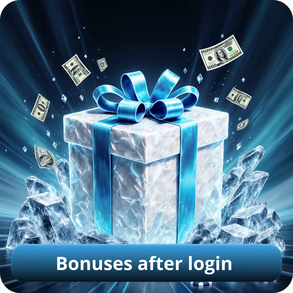 Bonuses after login