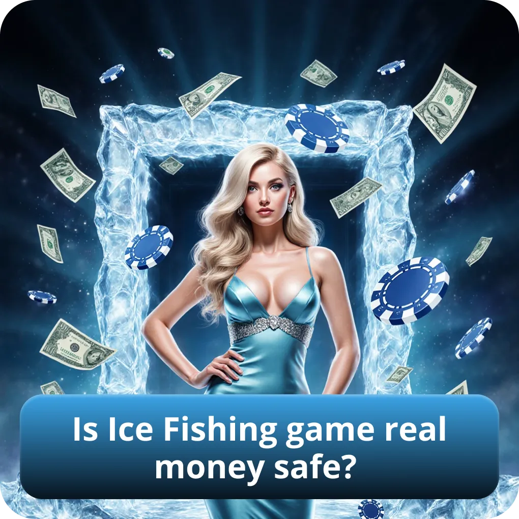 Is Ice Fishing game real money safe?